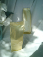 125g gold foil tea packets